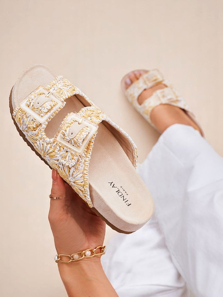 Királyi divat női szandál csatokkal Samorra