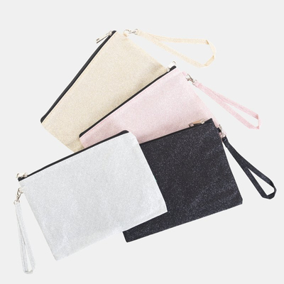 Arany csillogó kozmetikai táska - Táskák