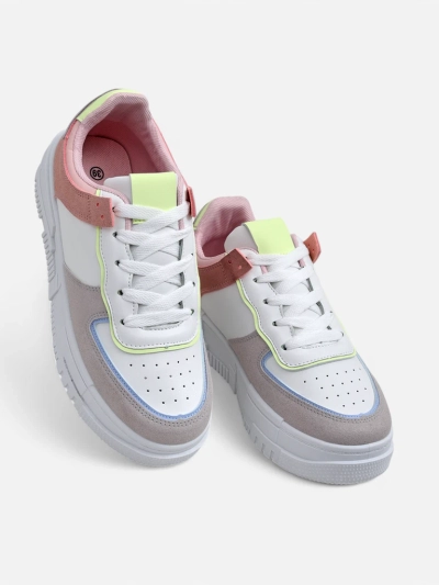 Hypatia Pastello világos szürke női sneaker öko bőr tavasz 4cm