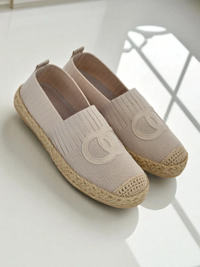 Aurelia Espadrilles Royalfashion Bézs – Lapos bebújós női cipő