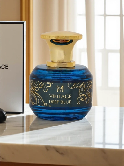 Vintage Deep Blue ihlette férfi Eau de Parfum