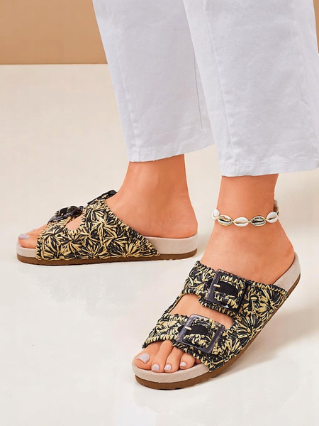 Királyi divat női szandál csatokkal Samorra