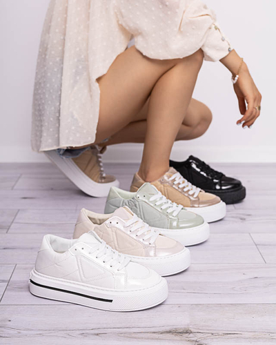 OUTLET Női sportcipő bézs színben Smaqo- Footwear