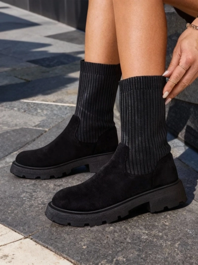 Királyi divat női slip-on csizmák Derette