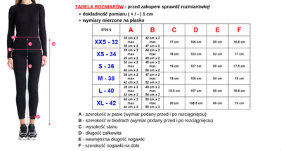 Fekete női nadrág övvel - Ruházat