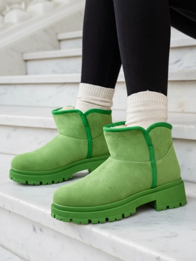 Royalfashion Rövid csizmák a'la hócsizmák nőknek Hozises