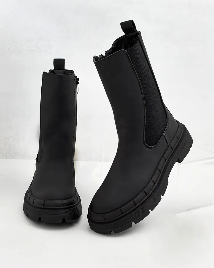 Royalfashion Classic női matt csizma Terrip