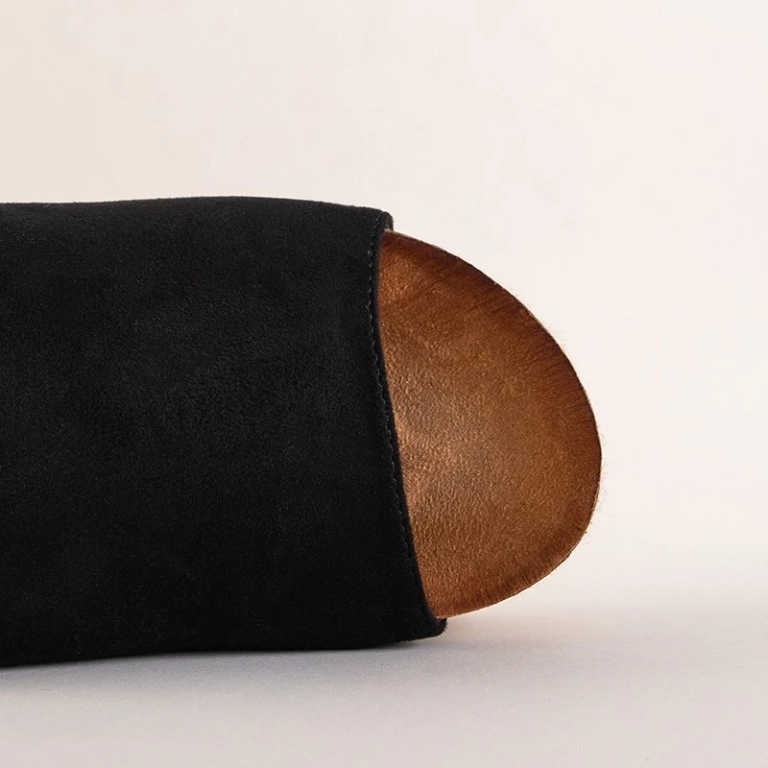 OUTLET Fekete női szandál a Kirala platformon - Lábbeli