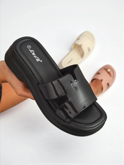 Royalfashion Női papucs vastag talppal Nova Gloss