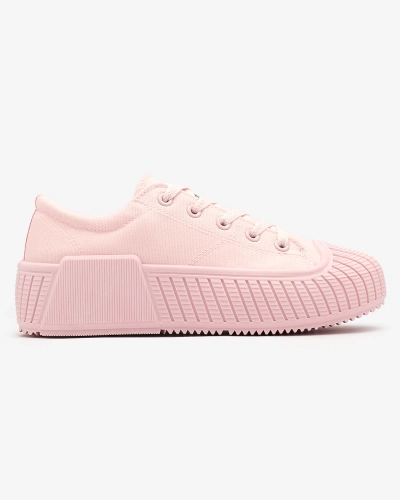 OUTLET Royalfashion Pink Brigera platform sportcipő