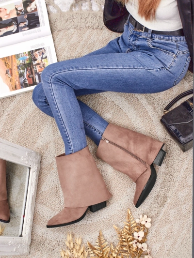 Moon Whisper női bokacsizmák zárt szárral