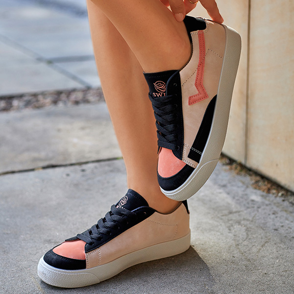 OUTLET Színes női sportcipő a Swishostól - Lábbeli