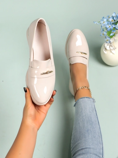 Royalfashion Női műbőr loaferek Arefel