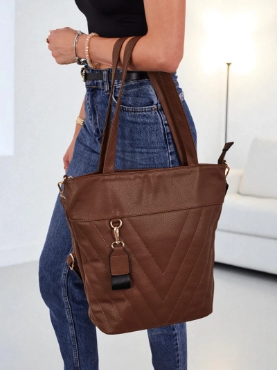 Aurelia Grande Shopper - elegáns női táska PU ökológiai bőrből A4