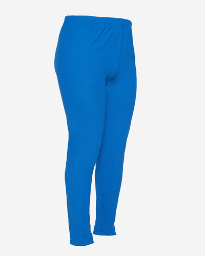 Kobalt női bambusz leggings PLUSZ MÉRET - Ruházat