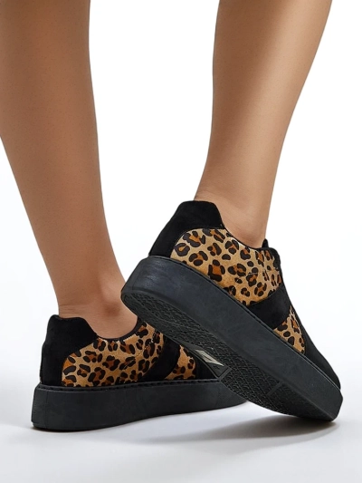 Royalfashion Női sportos sneaker leopárdmintával Big Cat