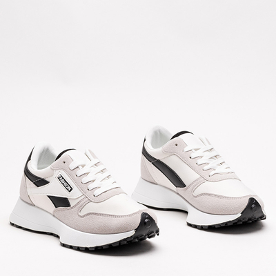 Fehér és szürke női sportcipő a Berinn-től - Lábbeli