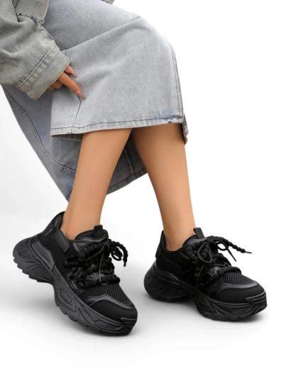 Royalfashion Női sportos sneakers vastag talpon Loness
