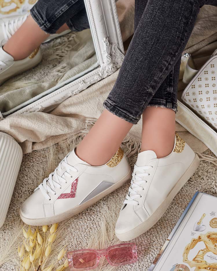 Royalfashion Női sportos tornacipő díszítéssel Ginn