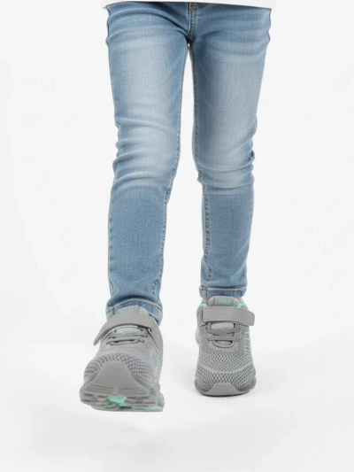 Astra Szürke Szintetikus Sport Gyermek Sneaker Nyárra