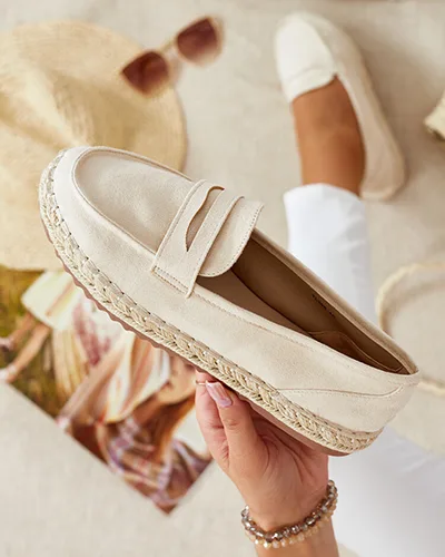 Royalfashion Női eko velúr mokaszin Monum