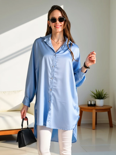 Royalfashion Hosszú női oversized ing