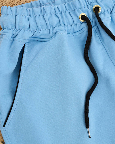 Női kék melegítőnadrág - Ruházat