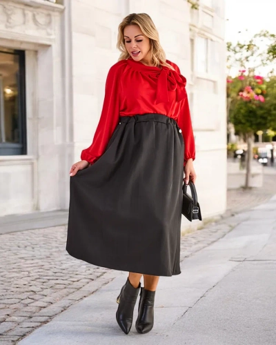 Royalfashion Női midi szoknya