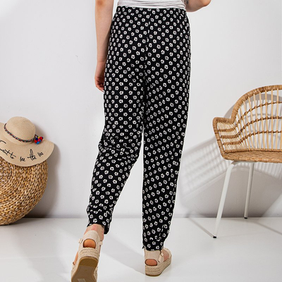 Mintás női nadrág PLUSZ MÉRET - Ruházat