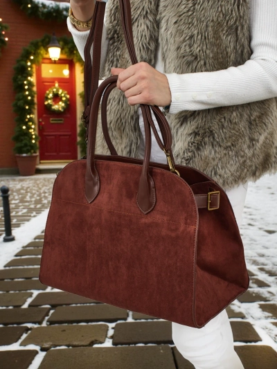 Dorelle női shopper táska, öko-velúr