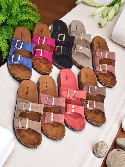 Royalfashion Női flip-flopok csattal Foumy