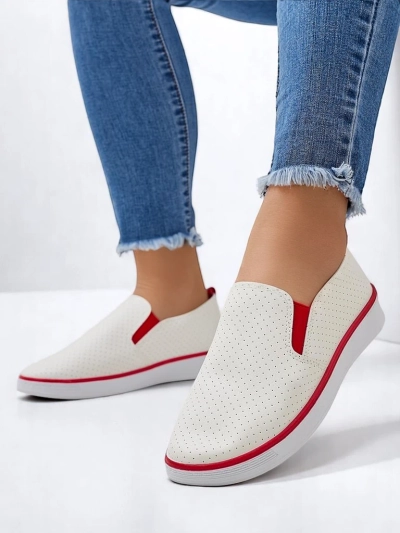 Royalfashion Női perforált slip-on cipők Kassias