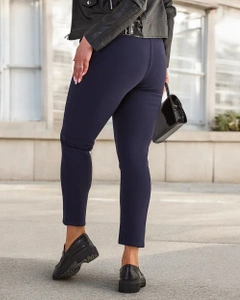 Royalfashion Melegített női teggings nadrág PLUS SIZE