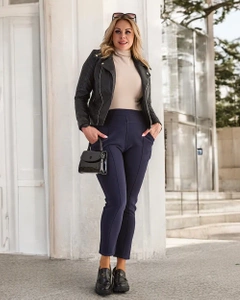 Royalfashion Melegített női teggings nadrág PLUS SIZE