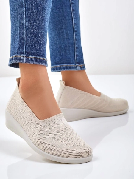 Royalfashion Női loaferek alacsony wedge-kel Epoles