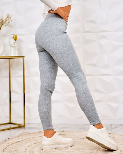 Royalfashion Női bordás szigetelt leggings