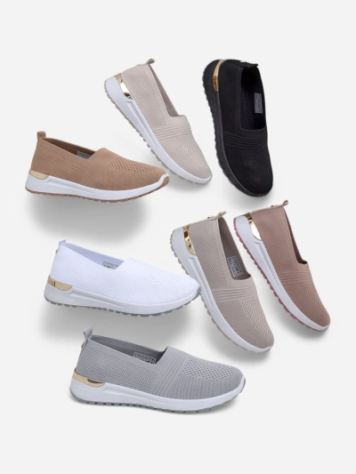 Royalfashion Női textil slip-on cipők Perfeti