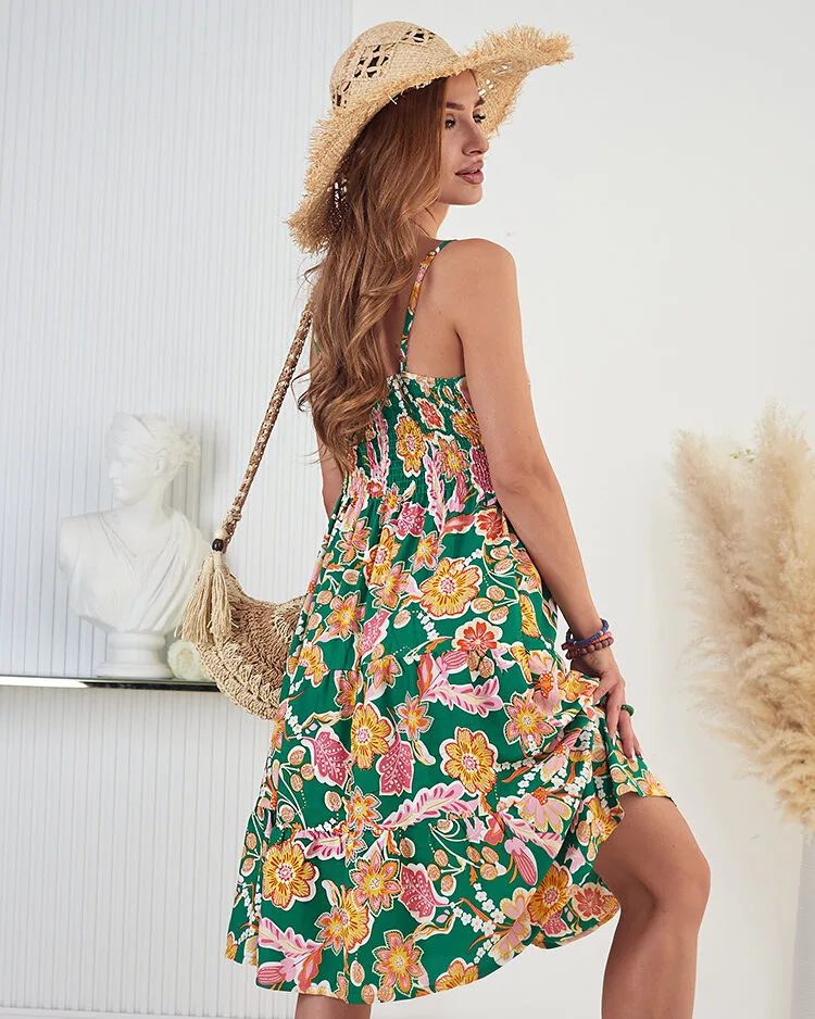 Royalfashion Női pamut virágos ruha