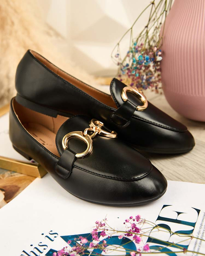 Royalfashion mokaszinok orrdíszítéssel Abermes