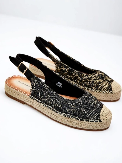 Royalfashion Női espadrilles díszes hímzéssel