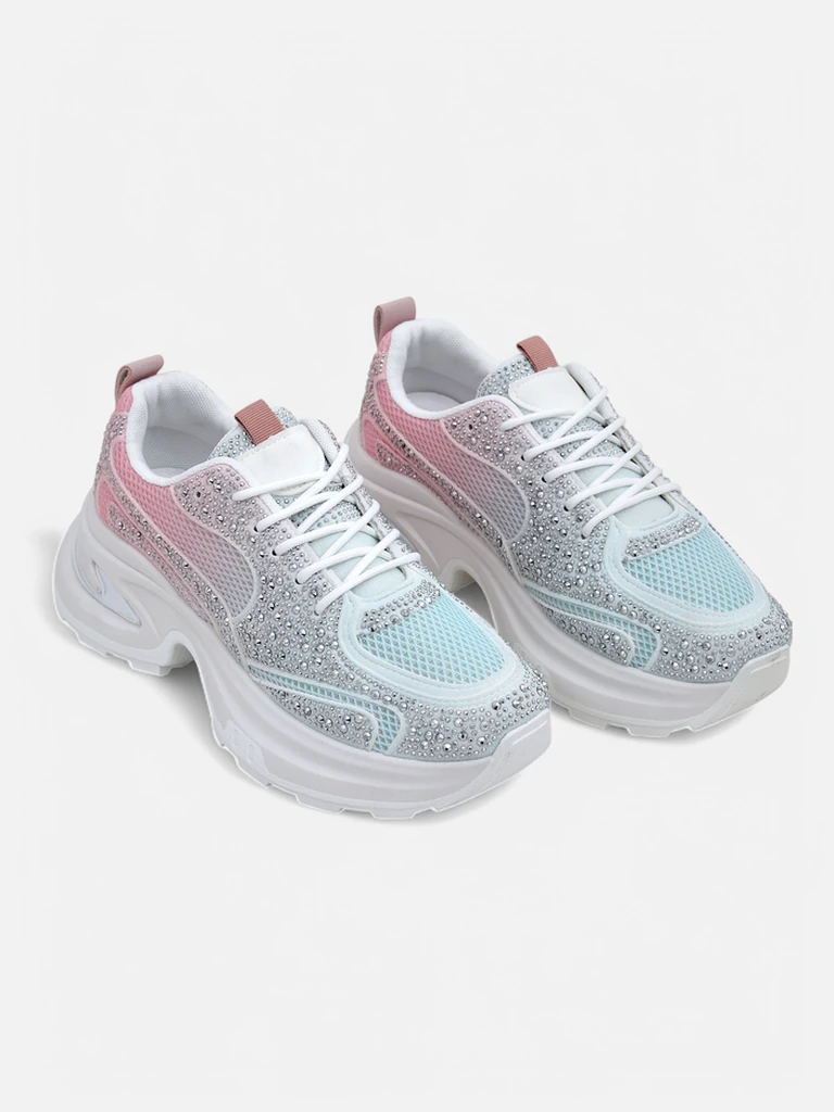 Royalfashion Női sportcipők strasszkövekkel Bloss