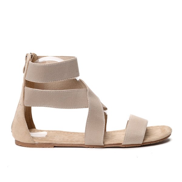 OUTLET Bézs szandál - Lábbeli