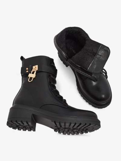 Taleves női öko bőr bokacsizma