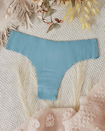Royalfashion női sima, lézervágott brazylians