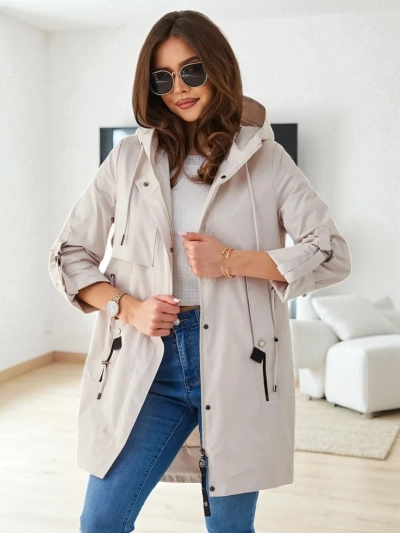 Royalfashion Női hosszú szélálló dzseki