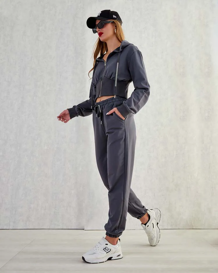 Royalfashion Női pamut pulóver szett