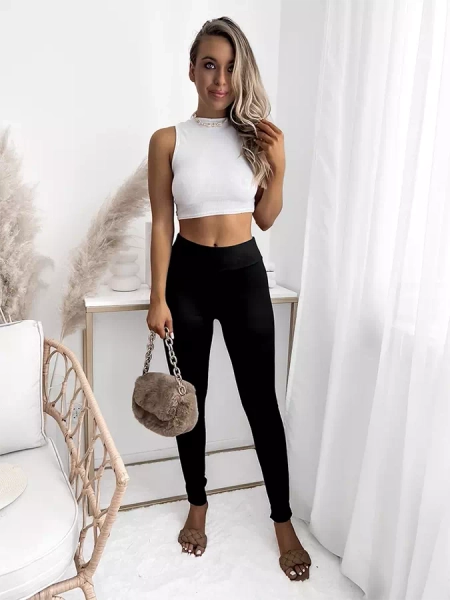 Warmed fekete női leggings- Ruházat