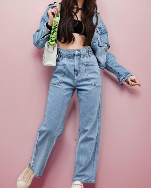 Royalfashion Női farmer boyfriend nadrág