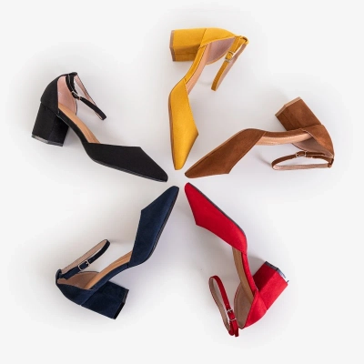 OUTLET Navy blue női szandál a Rumil oszlopon - Cipő