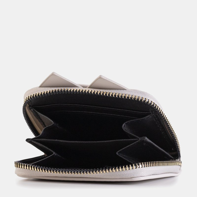 Kis szürke női pénztárca macskarccsal - Pénztárca